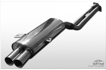 BMW E36 M3 Coupe und Cabrio Systeem vanaf Kat - 2x76 Typ 10 FOX