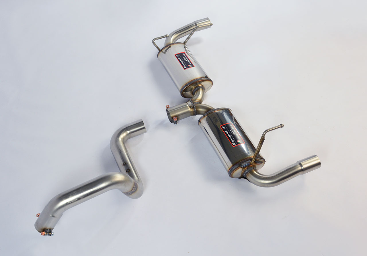 595 ABARTH 1.4T "50° Anniversario" (180 Hp) (Ø65) 2013 Rear exhaust Right - Left