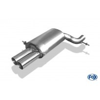 Audi A4/ S4 Typ B5 quattro Einddemper 70mm - 2x76 Typ 10 FOX