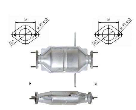 Kia SEDONA 2.9TD 2902 cc 106 Kw / 145 cv J3 Magnaflow CAT Bouwja
