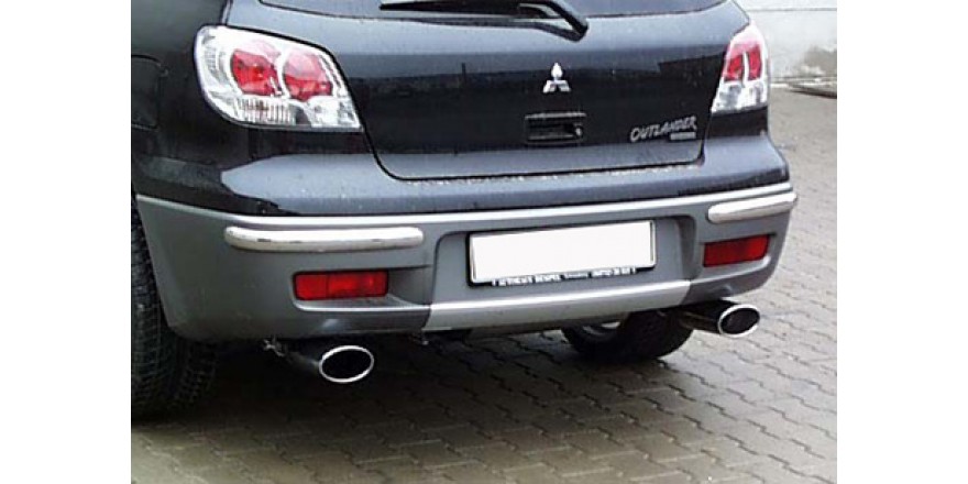 Mitsubishi Outlander 4WD Einddemper Uitgang rechts/links - 115x8