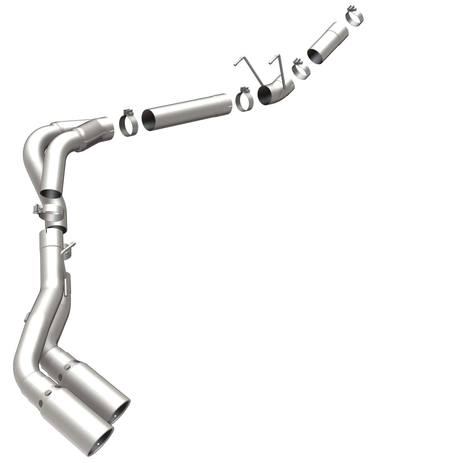 Dodge Cat-Back 07-11 Ram 6.7L Dual Pro Magnaflow Cat-BackDA