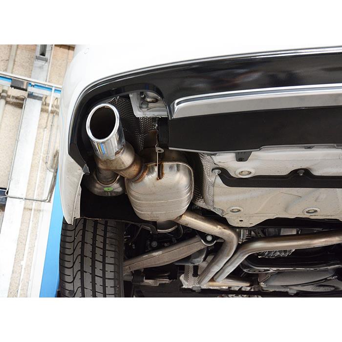 AUDI A6 C7 4G (Sedan + Avant) QUATTRO 3.0 BiTDI V6 (313 Hp) 2012 -> 2014 Endpipe kit 100x75 Right +
