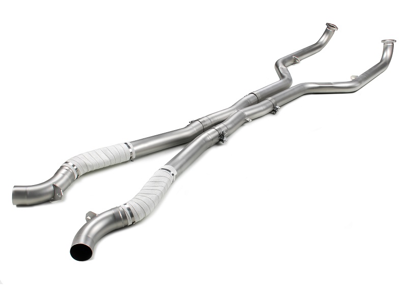 Non-resonated Center Pipe With X-pipe Bmw M 5 Series Sedan Exhaust Systems