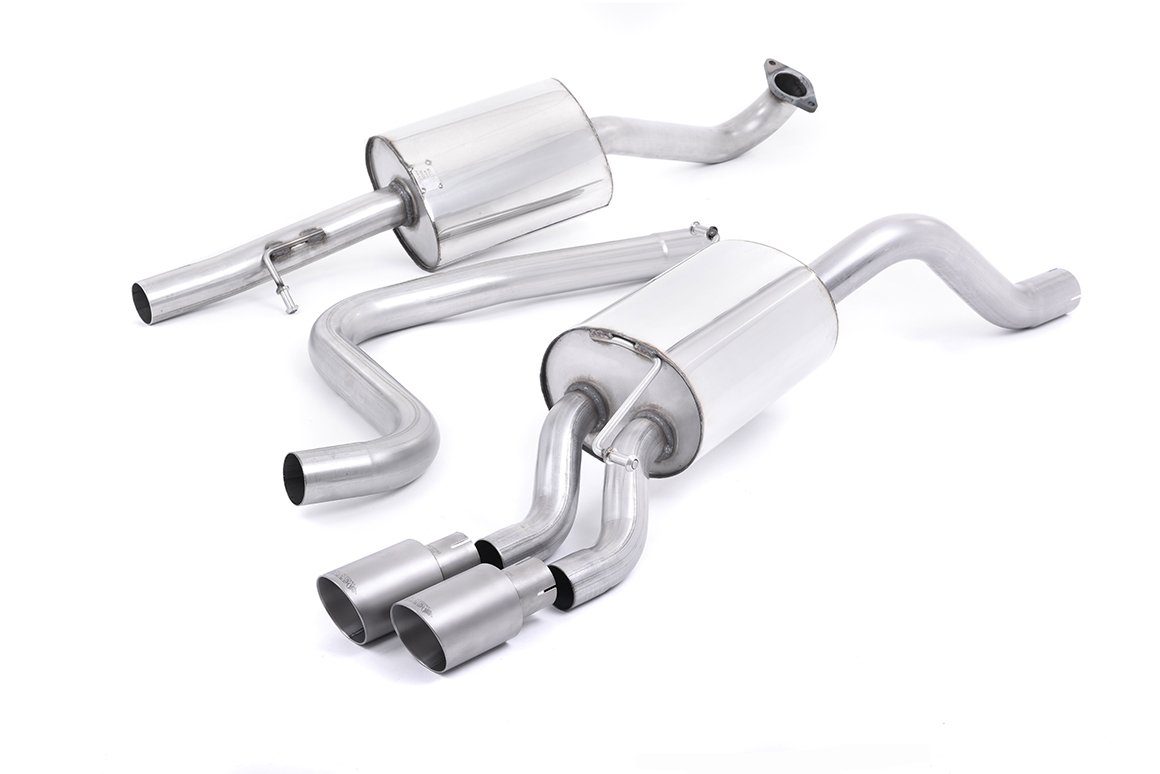 Ford Fiesta Mk7/Mk7.5 1.0T EcoBoost (100/125/140PS) CAT-BACK Resonated (stiller)