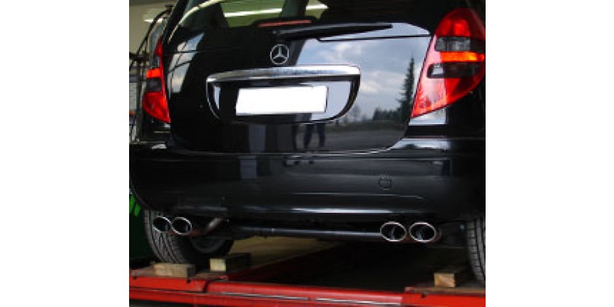 Mercedes A-Klasse W169 Einddemper Uitgang rechts/links - 2x106x7