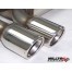 Milltek Audi S3 8P 2.0T quattro cat-back systeem met dubbel 80mm