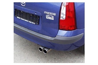 Mazda Premacy Einddemper - 2x80 Typ 13 FOX
