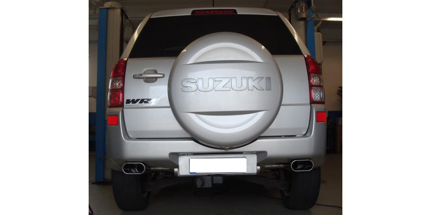 Suzuki Grand Vitara JT - 5-drs Einddemper dwars Uitgang rechts/l
