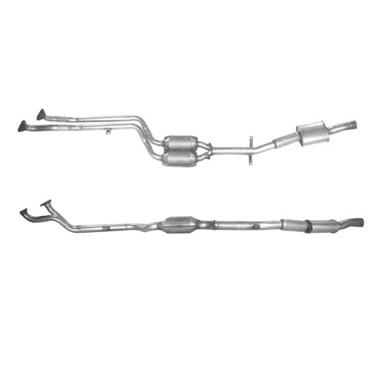 BMW 323i 2.5 E46 Cabriolet Magnaflow CAT Bouwjaar: 3/2000-2/2001