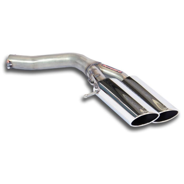AUDI A6 C7 4G (Sedan + Avant) 2.8 FSI V6 (204 Hp) 2011 -> 2014 ("Cat.- Back" system) Rear pipe Right