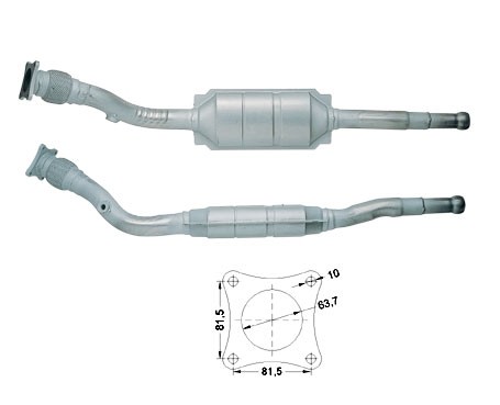 Volvo V70 2.4i 10V 2435 cc 106 Kw / 144 cv B5252S Magnaflow CAT 