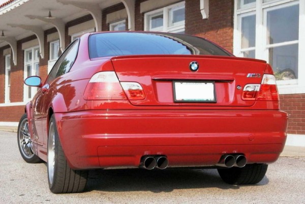 Rear Muffler  Bmw M3 Series Convertible Exhaust Systems