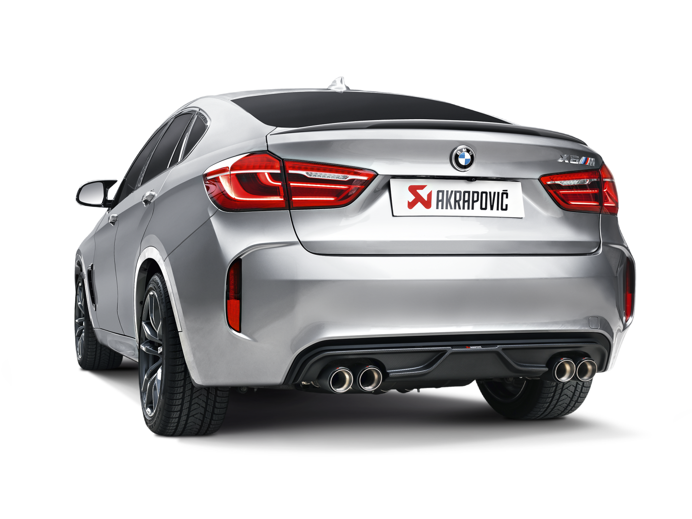 Akrapovic BMW X5M (F85) X6M (F86) Gloss Carbon Diffuser