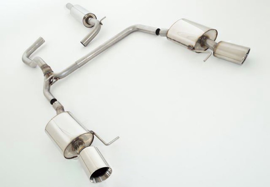 Uitlaatsysteem seat Leon 5F (FR) 1.2/1.4 L TSI Rieger