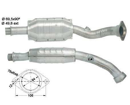 Peugeot 306 2.0i 16V 1998 cc 120 Kw / 163 cv XU10J4RS Magnaflow