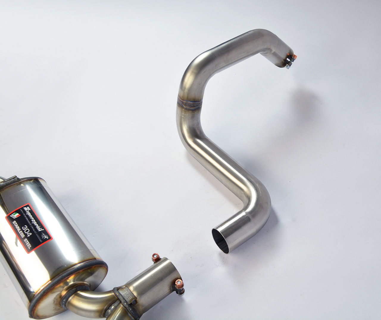 695 ABARTH 1.4T "Biposto Record" (190 Hp) 2015 Rear exhaust Right - Left