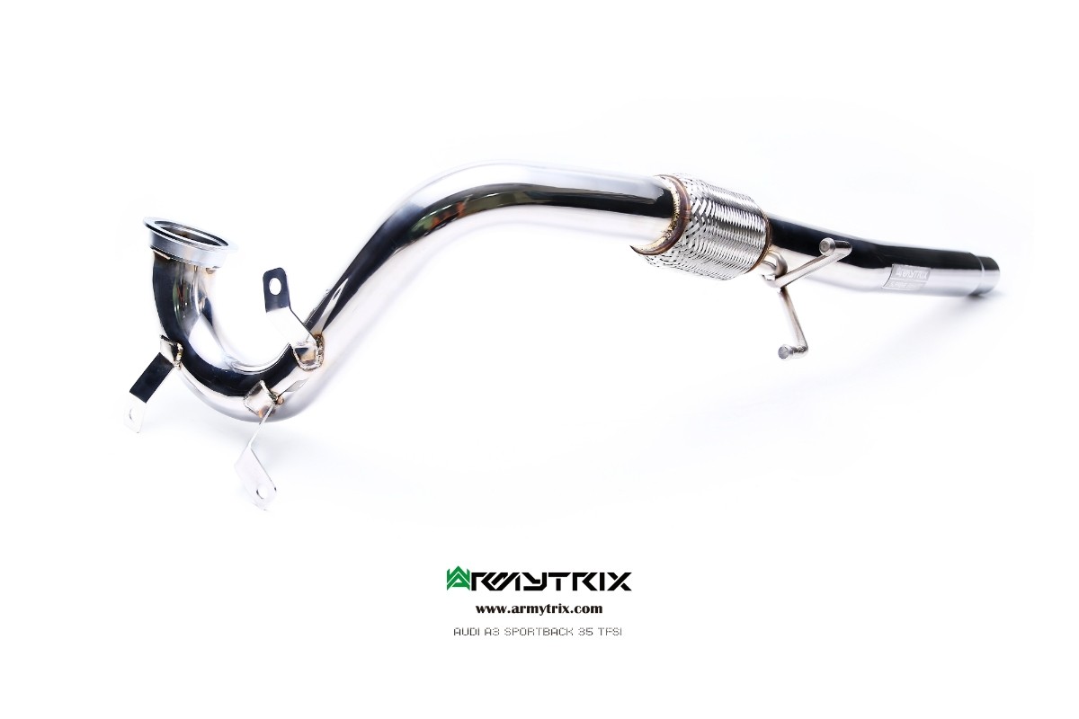 ARMYTRIX Audi A3 8V High-flow decatted downpipe