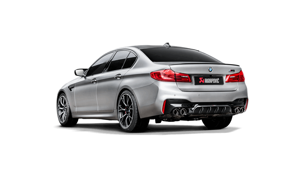 Akrapovic BMW M5 (F90) met Gpf (2022+) – Titanium Uitlaat Systeem