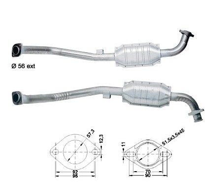 Opel OMEGA B 3.0i V6 2962 cc 155 Kw / 211 cv X3.0XE Magnaflow CA
