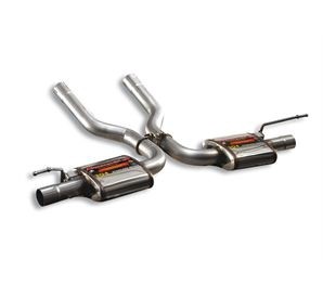 VW TOUAREG 6.0i W12 05 –› Supersprint Rear exhaust R.+ L. Racing