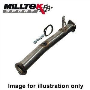 Milltek 1 Series M Coupe (E82) 11-12 Secondary Catalyst Bypass 