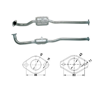 Suzuki SWIFT 1.3 1298 cc 50 Kw / 68 cv Magnaflow CAT Bouwjaar: 4