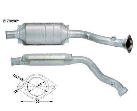 Citroen XANTIA 2.0i 8V 1998 cc 90 Kw / 123 cv XU10J2 Magnaflow C