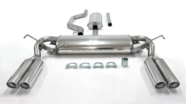 Simons Dual Power Uitlaatsysteem af kat. Opel Vectra C 2003>