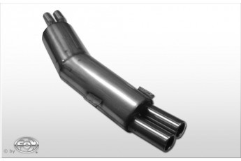 BMW E34 525i 24V Einddemper - 2x80 Typ 13 FOX