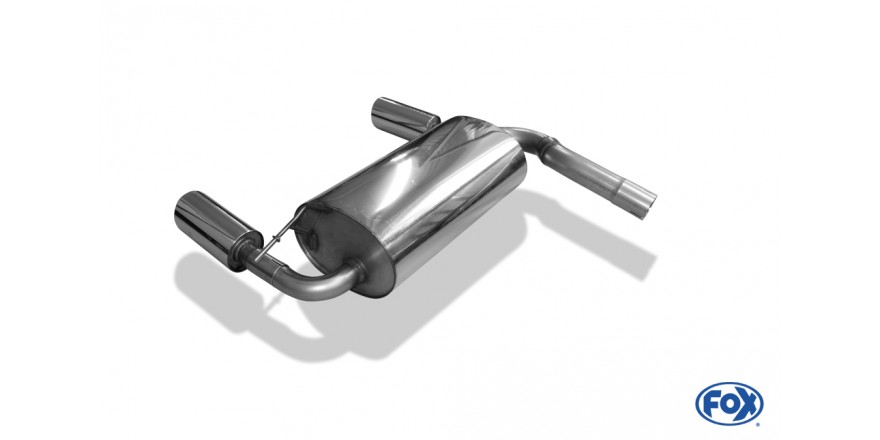 Ford Kuga Einddemper Uitgang rechts/links - 1x100 Typ 16 rechts/