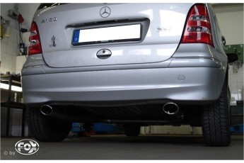 Mercedes A-Klasse 168 system rechts/links voor original Einddemp