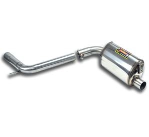 MERCEDES W204 C 250 V6 (204 pk) 07 –› Supersprint Rear exhaust R