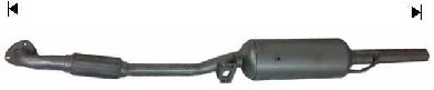 Opel ASTRA 1.7TD CDTI DPF 1686 cc 92 Kw / 125 cv Z17DTR Magnaflo